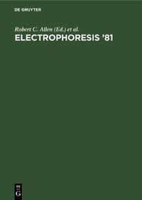 Cover image for Electrophoresis: International Conference Proceedings