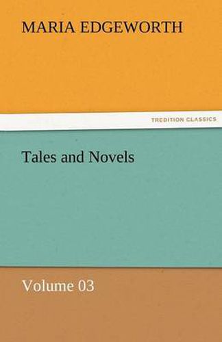 Cover image for Tales and Novels - Volume 03