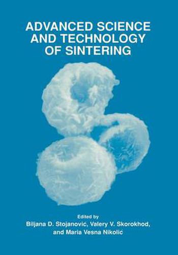 Cover image for Advanced Science and Technology of Sintering