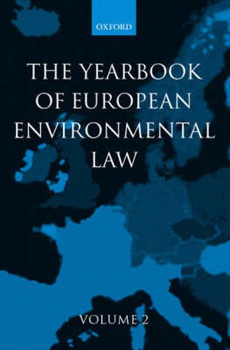 Cover image for Yearbook European Environmental Law Volume Two