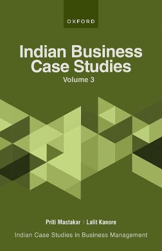 Cover image for Indian Business Case Studies Volume III