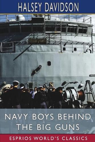 Cover image for Navy Boys Behind the Big Guns (Esprios Classics)