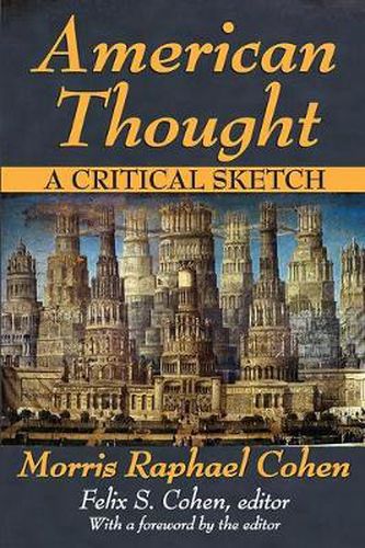 Cover image for American Thought: A Critical Sketch