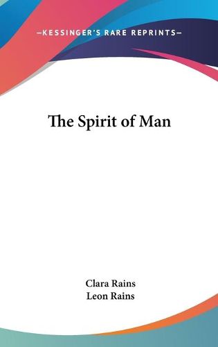Cover image for The Spirit of Man