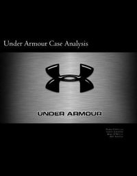 Cover image for Under Armour Case Analysis