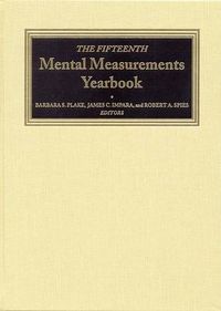 Cover image for The Fifteenth Mental Measurements Yearbook