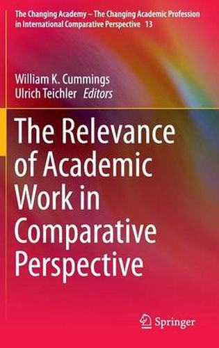 Cover image for The Relevance of Academic Work in Comparative Perspective