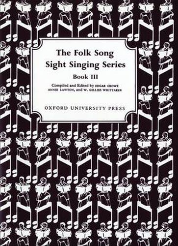 Cover image for Folk Song Sight Singing Book 3: Folk Song Sight Singing