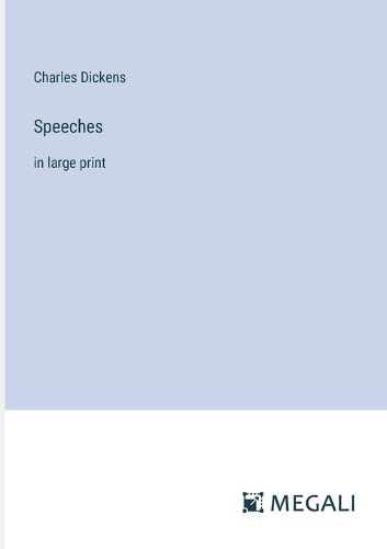 Cover image for Speeches