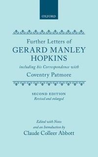 Cover image for further Letters of Gerard Manley Hopkins: Including Many new Letters Discovered in 1952