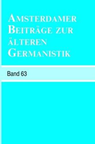 Cover image for Amsterdamer Beitrage zur Alteren Germanistik