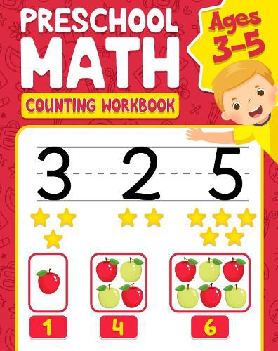 Preschool Math Counting Workbook for Ages 3-5