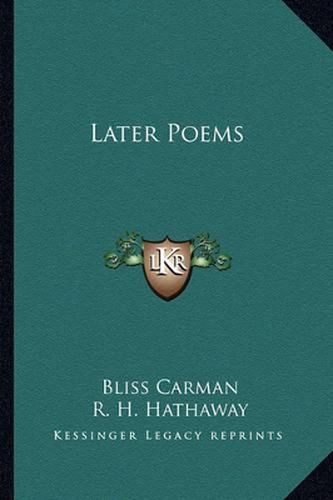 Later Poems