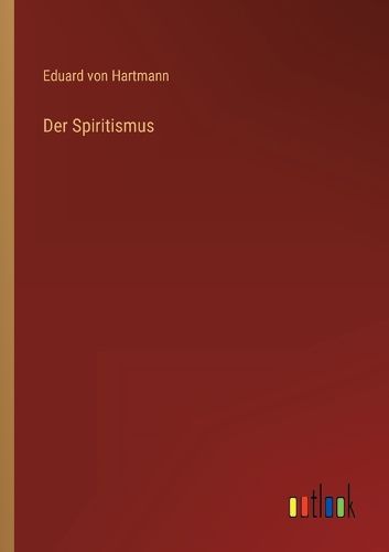 Cover image for Der Spiritismus