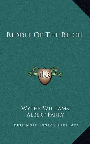 Riddle of the Reich