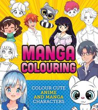 Cover image for Manga Colouring Book