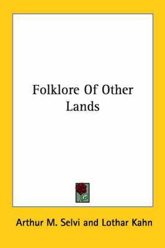 Cover image for Folklore Of Other Lands