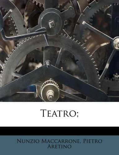 Cover image for Teatro;