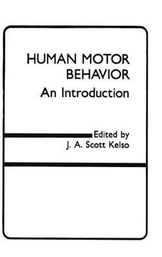 Cover image for Human Motor Behavior: An Introduction