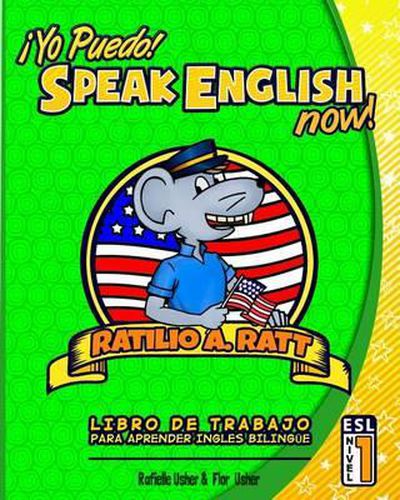 Cover image for Yo Puedo! Speak English Now: ESL Libro de trabajo para aprender Ingles bilingue