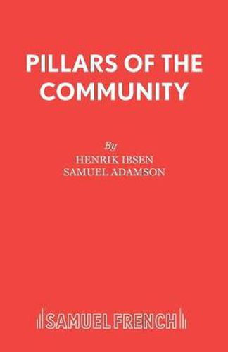 Cover image for Henrik Ibsen's  Pillars of the Community