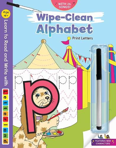 Cover image for Wipe-Clean Alphabet