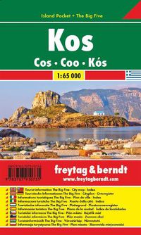 Cover image for freytag & berndt Island Pocket + The Big Five Greece, Kos 1:65,000