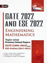 Cover image for GATE 2022 & ESE Prelim 2022 - Engineering Mathematics - Topic-wise Previous Solved Papers