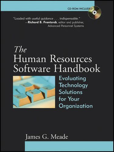 Cover image for The Human Resources Software Handbook: Evaluating Technology Solutions for Your Organization