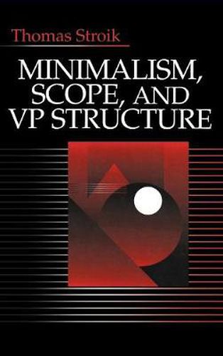 Cover image for Minimalism, Scope, and VP Structure