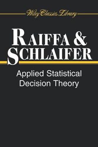 Cover image for Applied Statistical Decision Theory