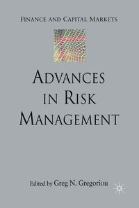 Cover image for Advances in Risk Management