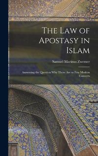 Cover image for The law of Apostasy in Islam