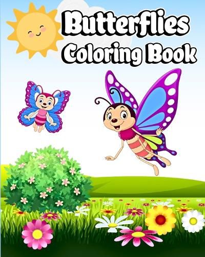 Butterflies Coloring Book