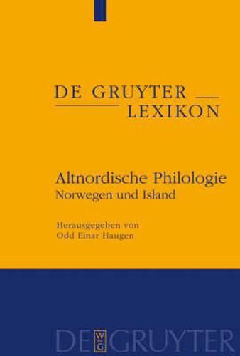 Altnordische Philologie: Norwegen und Island
