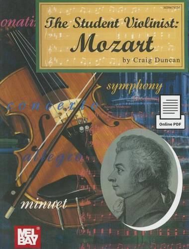 Cover image for The Student Violinist - Mozart