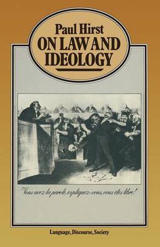 Cover image for On Law and Ideology