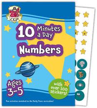 Cover image for 10 Minutes a Day Numbers for Ages 3-5 (with reward stickers)