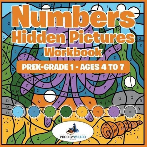 Cover image for Numbers Hidden Pictures Workbook Prek-Grade 1 - Ages 4 to 7