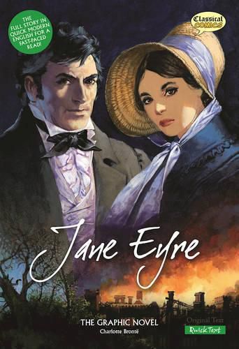 Cover image for Jane Eyre the Graphic Novel: Quick Text