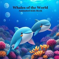 Cover image for Whales of the World Kids Book with Animated Pictures