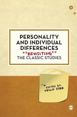 Cover image for Personality and Individual Differences: Revisiting the Classic Studies