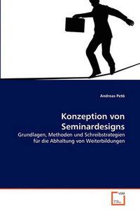 Cover image for Konzeption Von Seminardesigns
