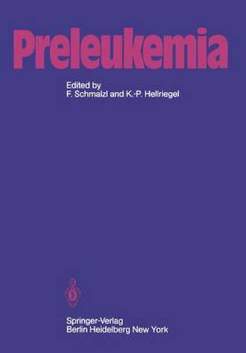 Cover image for Preleukemia