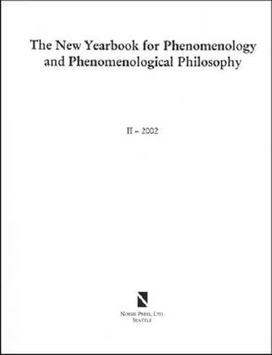 Cover image for The New Yearbook for Phenomenology and Phenomenological Philosophy: Volume 2