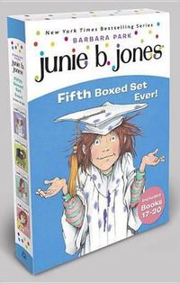 Cover image for Junie B. Jones Fifth Boxed Set Ever!: Books 17-20
