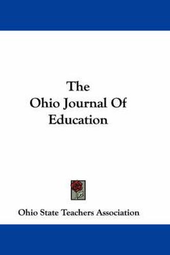 Cover image for The Ohio Journal of Education