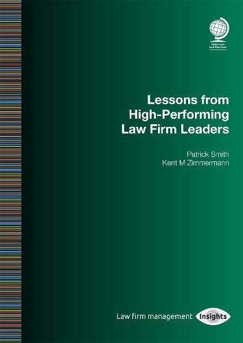 Cover image for Lessons from High-Performing Law Firm Leaders