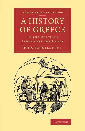 Cover image for A History of Greece: To the Death of Alexander the Great