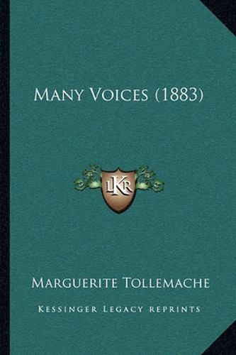 Cover image for Many Voices (1883)